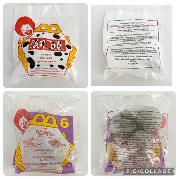 90s McDonald’s Happy Meal toys set of 6 1990s vintage - Picture 14 of 16